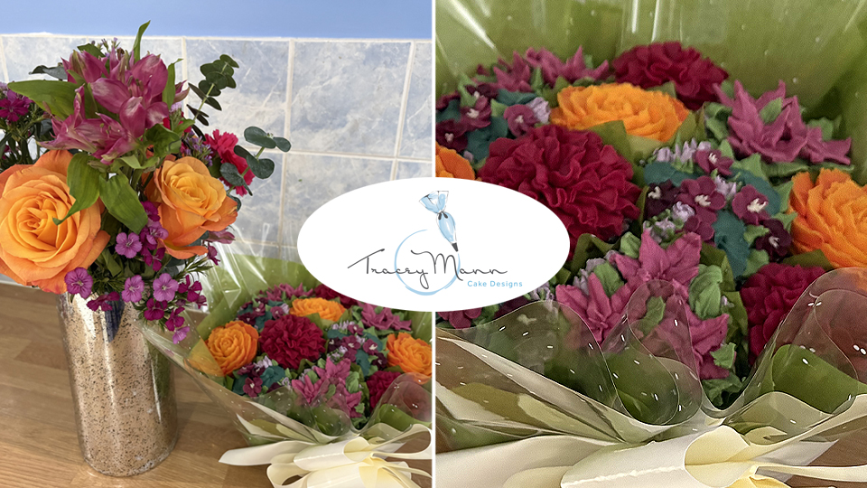 Product image for Piping a realistic 12 cupcake bouquet