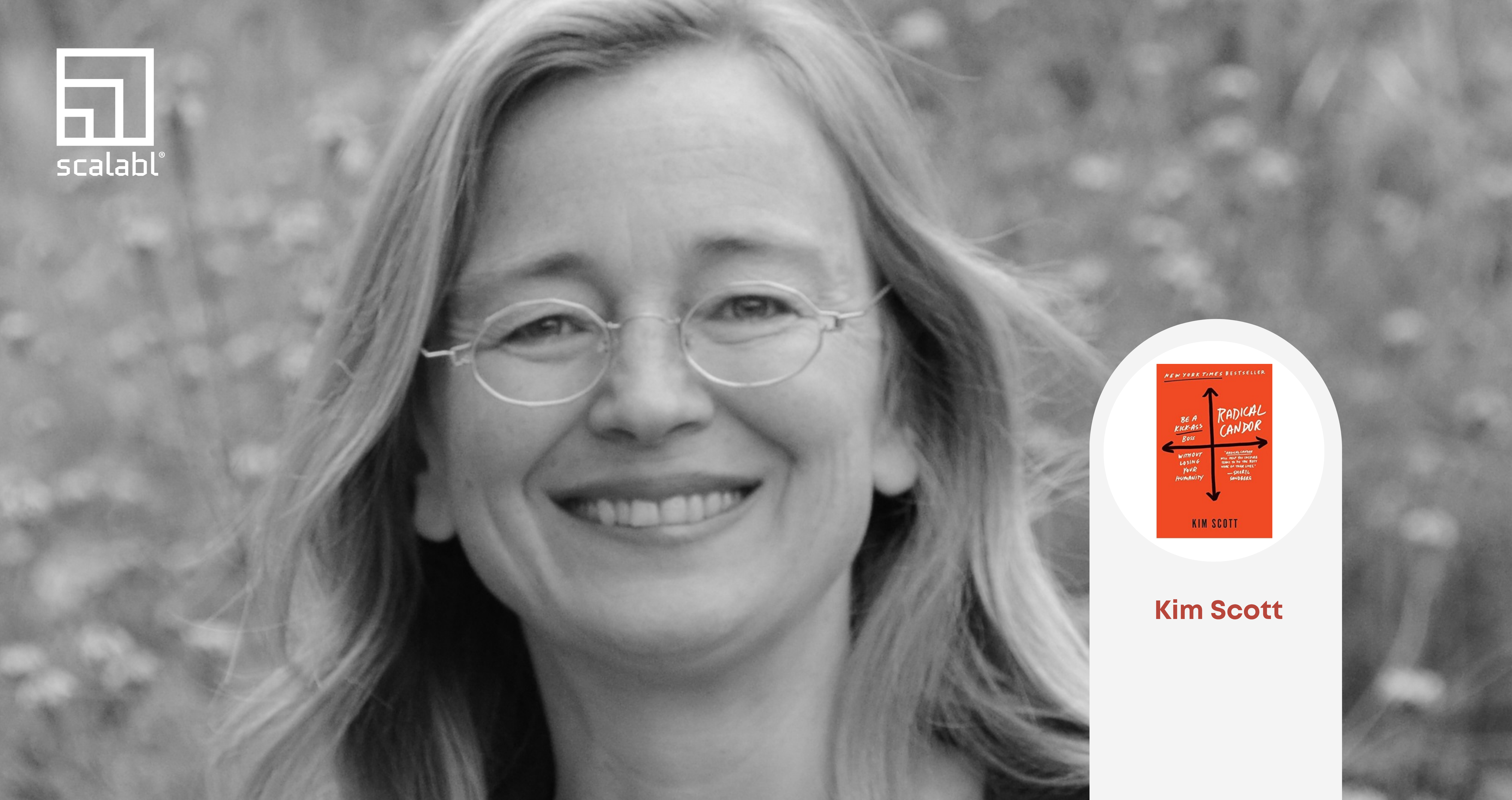 Imagen de producto para Scalabl® Books - Radical Candor, Kim Scott