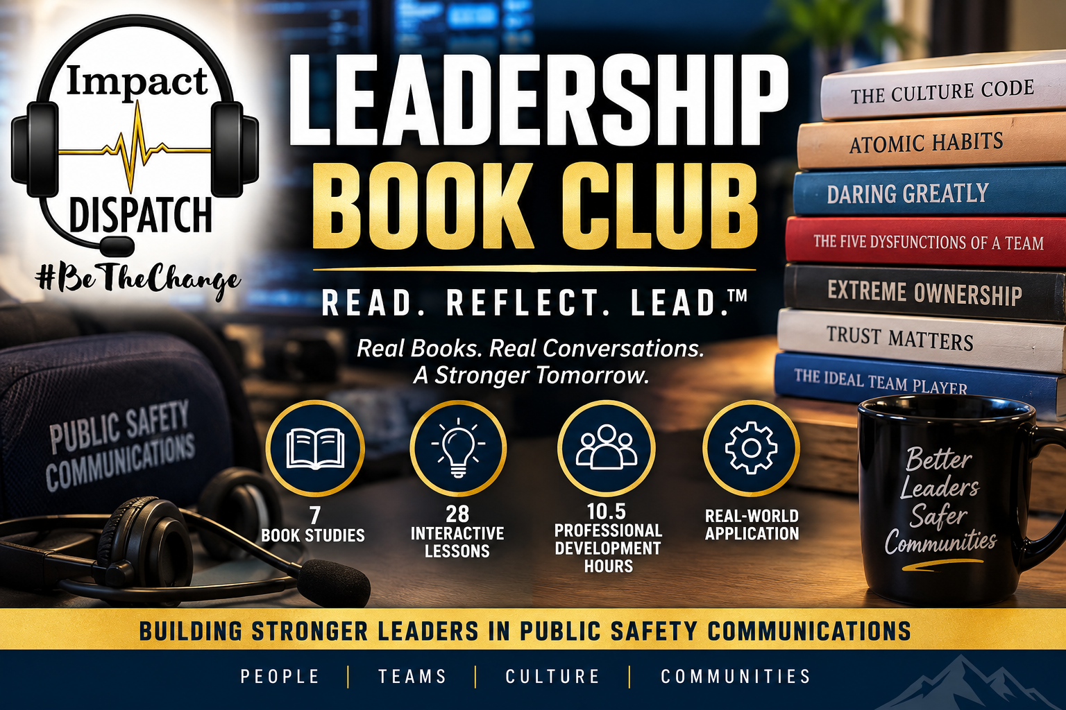 Product image for Impact Dispatch Leadership Book Club: Read. Reflect. Lead.™