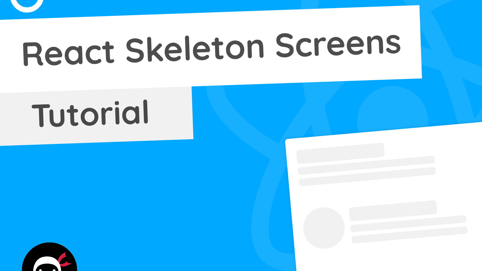 Product image for Create React Skeleton Screens