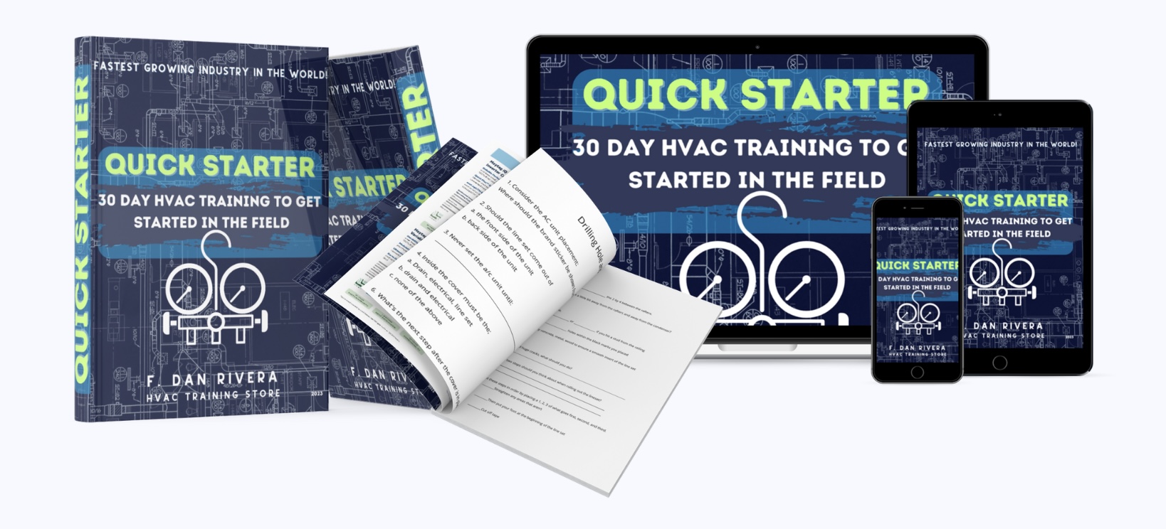 Product image for Quick Starter HVAC Training