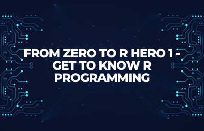 Product image for From Zero to R Hero 1 - Get to know R programming