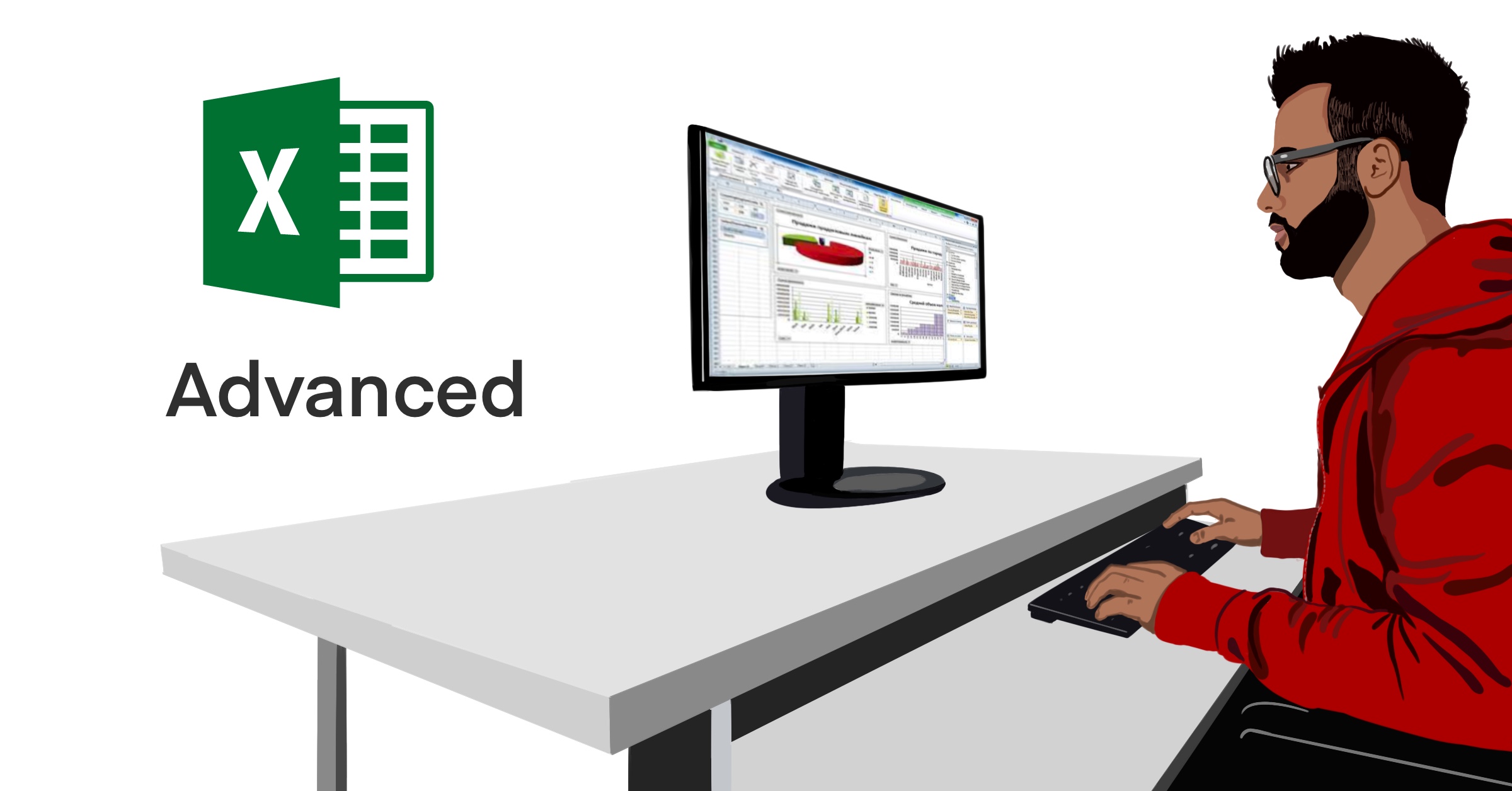 Product image for Microsoft Excel® Training Advanced - 9 Hours Online MS Excel Advanced Course