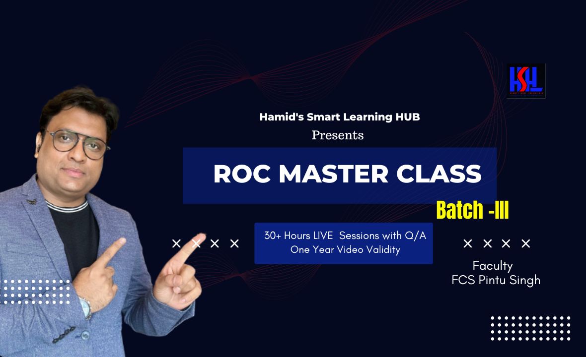 ROC Master Class with Practical Training | Hamid's Smart Learning HUB