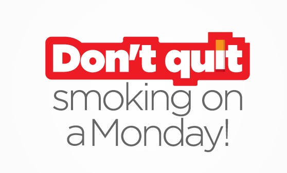 Don't Quit Smoking on a Monday!