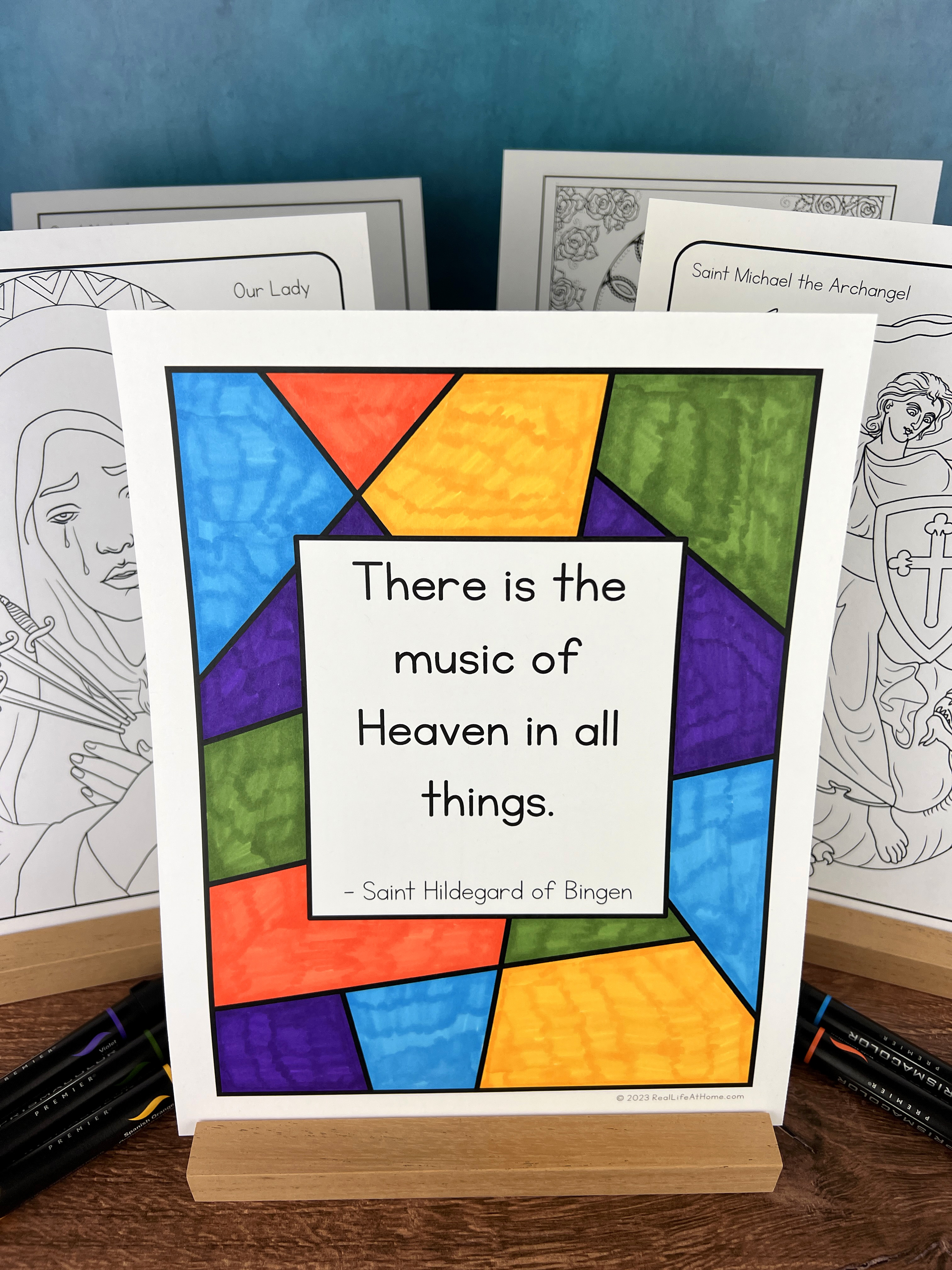 Catholic Icing Monthly Pack Kids Printables