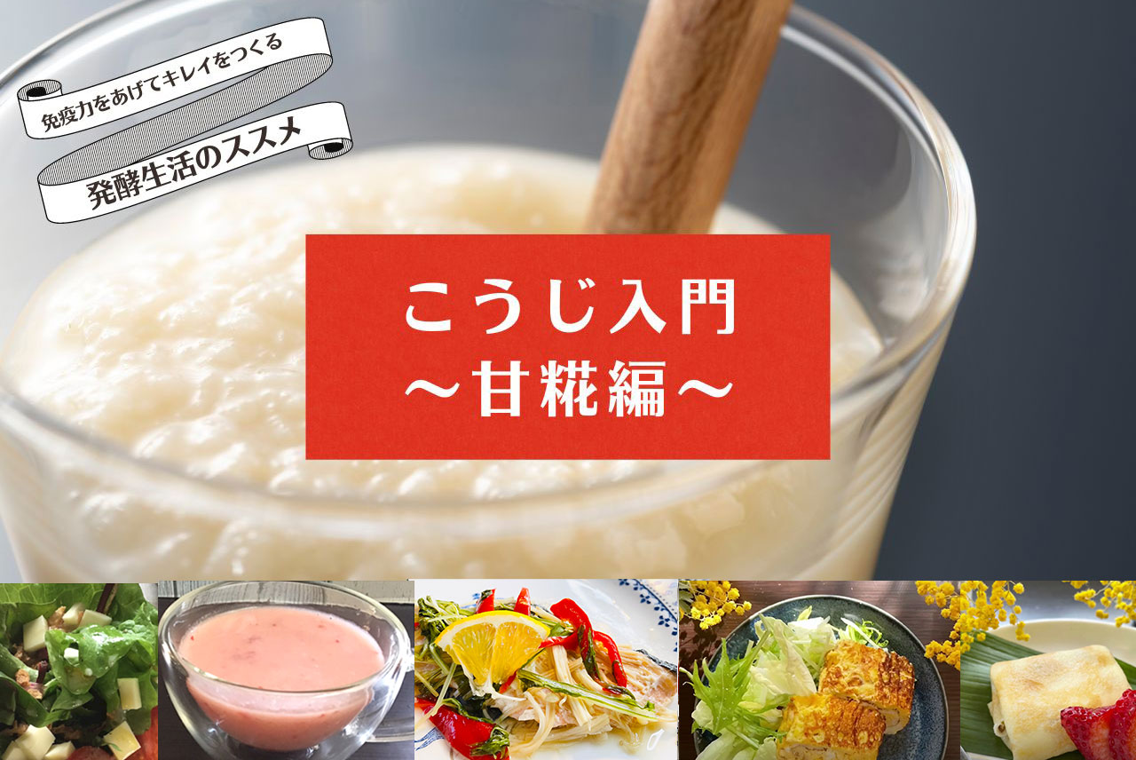 こうじ入門〜甘糀編〜