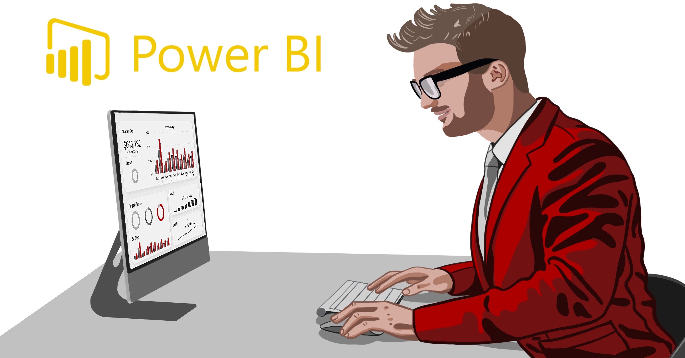 Product image for Power BI Bundle: Exclusive Two-Course Bundle!