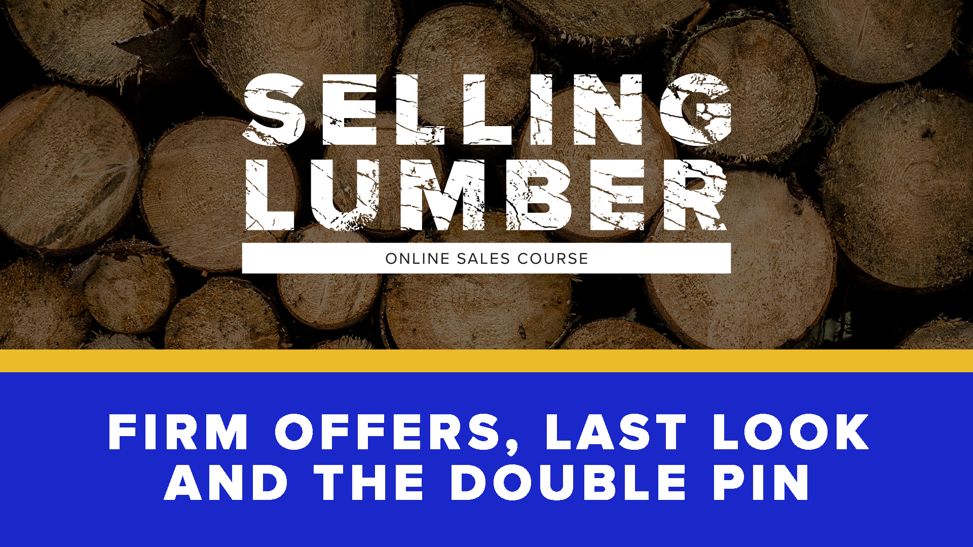 Product image for Firm Offers, Last Look and the Double Pin