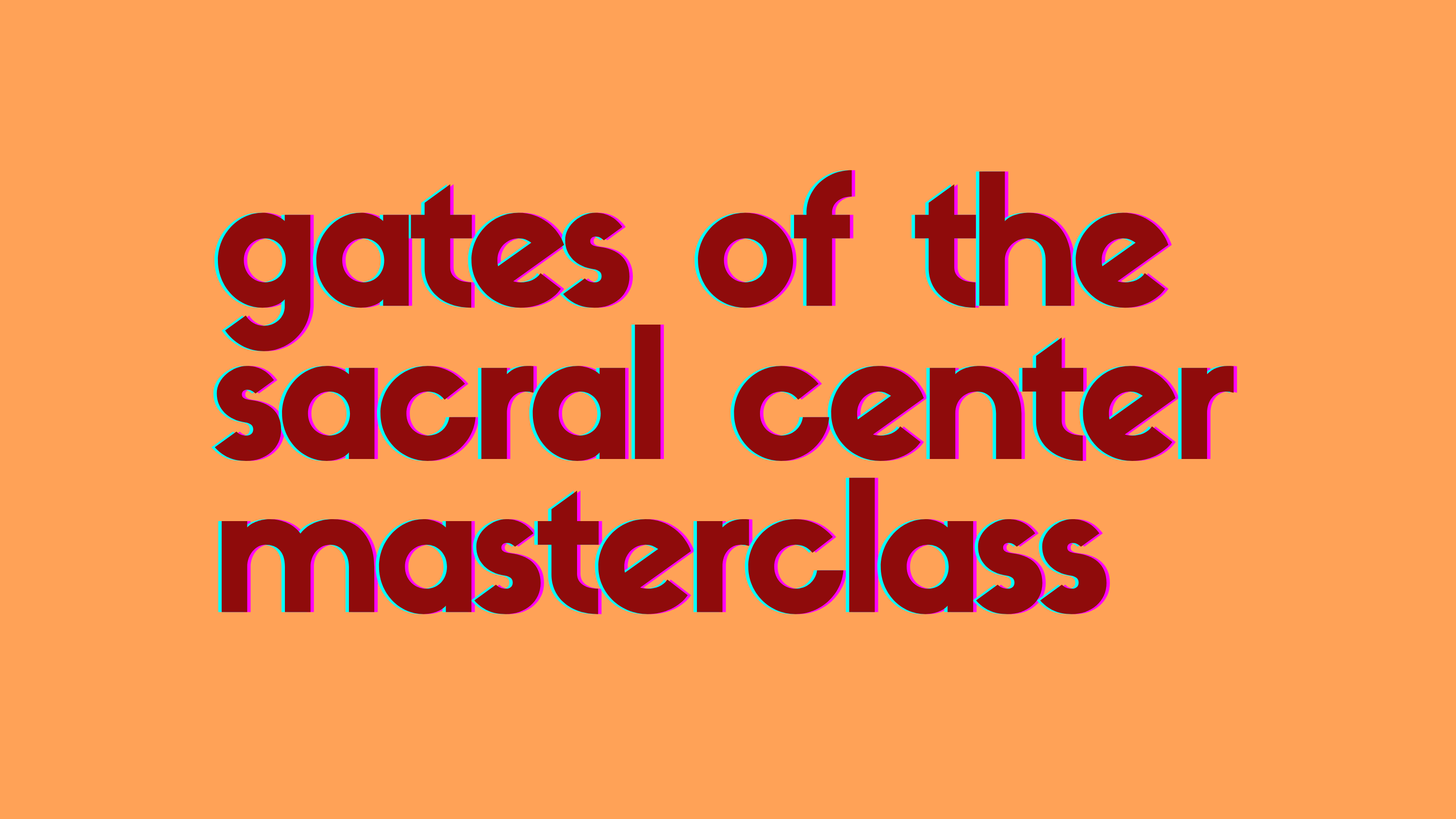 Product image for Gates of the Sacral Center