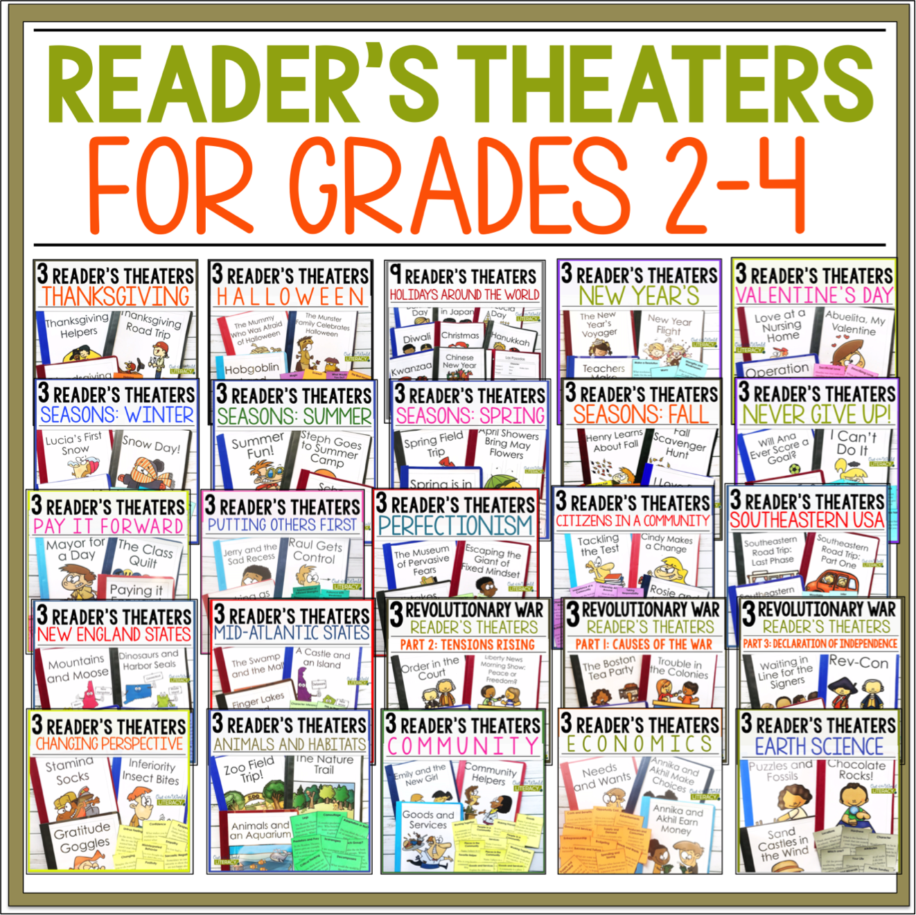 Product image for Reader's Theaters for Grades 2-4