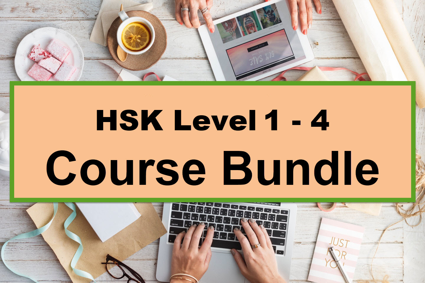 Product image for HSK 1 - 4 Course Bundle