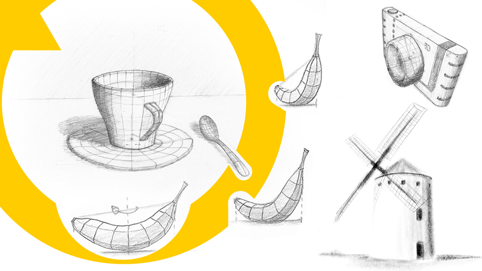 Product image for How to Draw Ep.2 - PERSPECTIVE 3D Drawing & Sketching Course