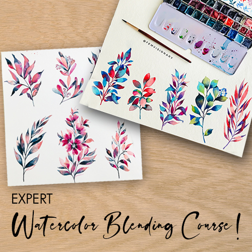 Product image for EXPERT Watercolor Blending Course