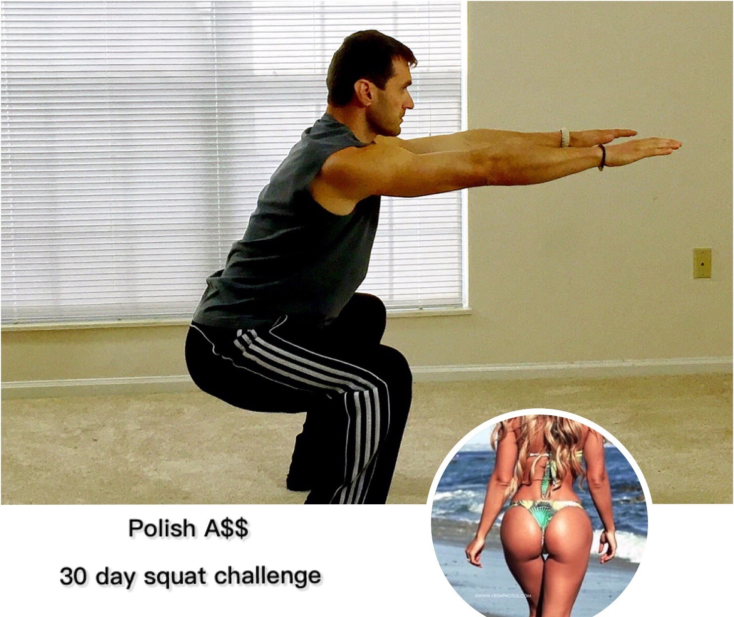Product image for Polish A$$ - 30 Day Squat Challenge
