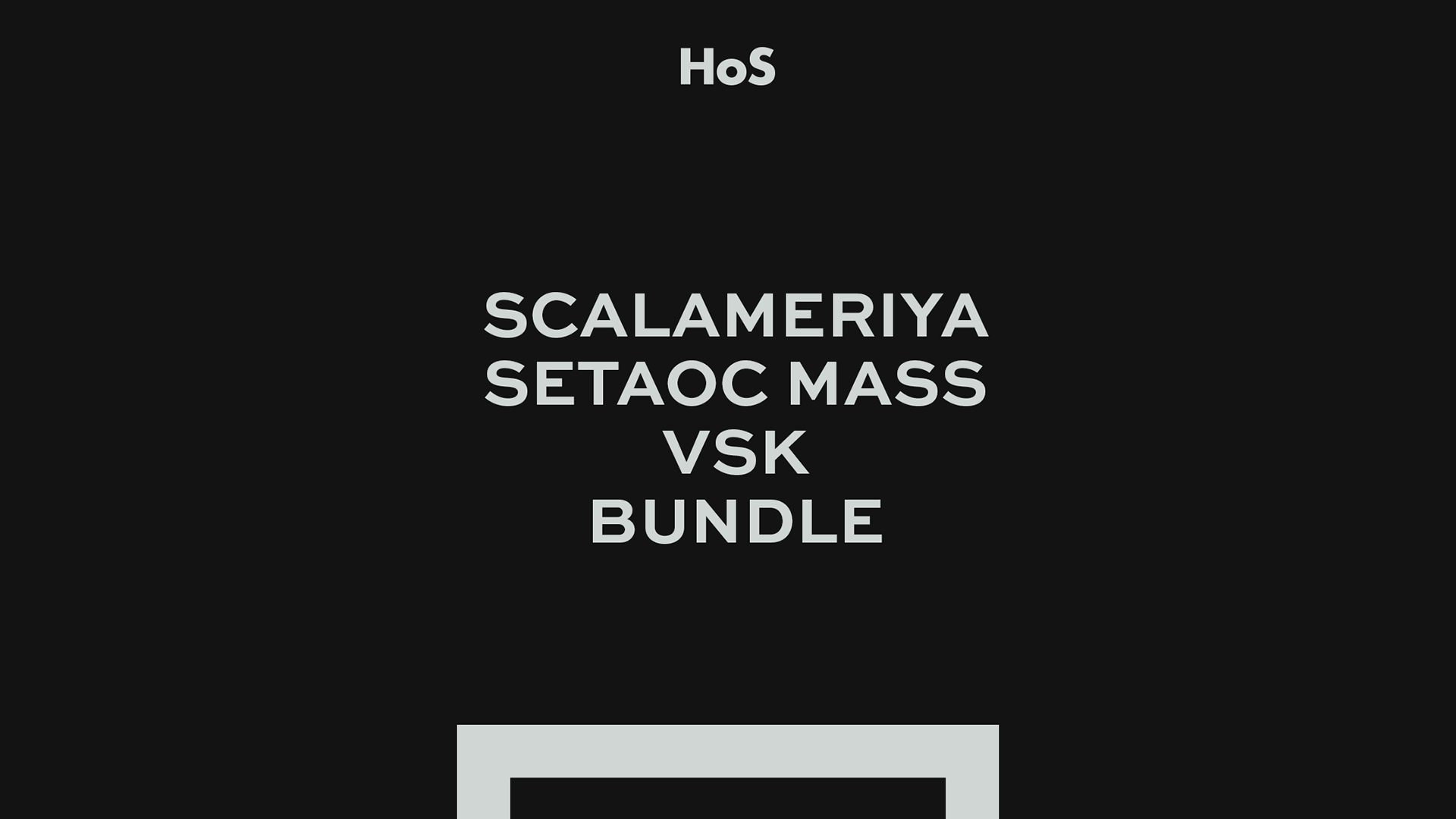 Product image for Setaoc Mass + Scalameriya + VSK Bundle