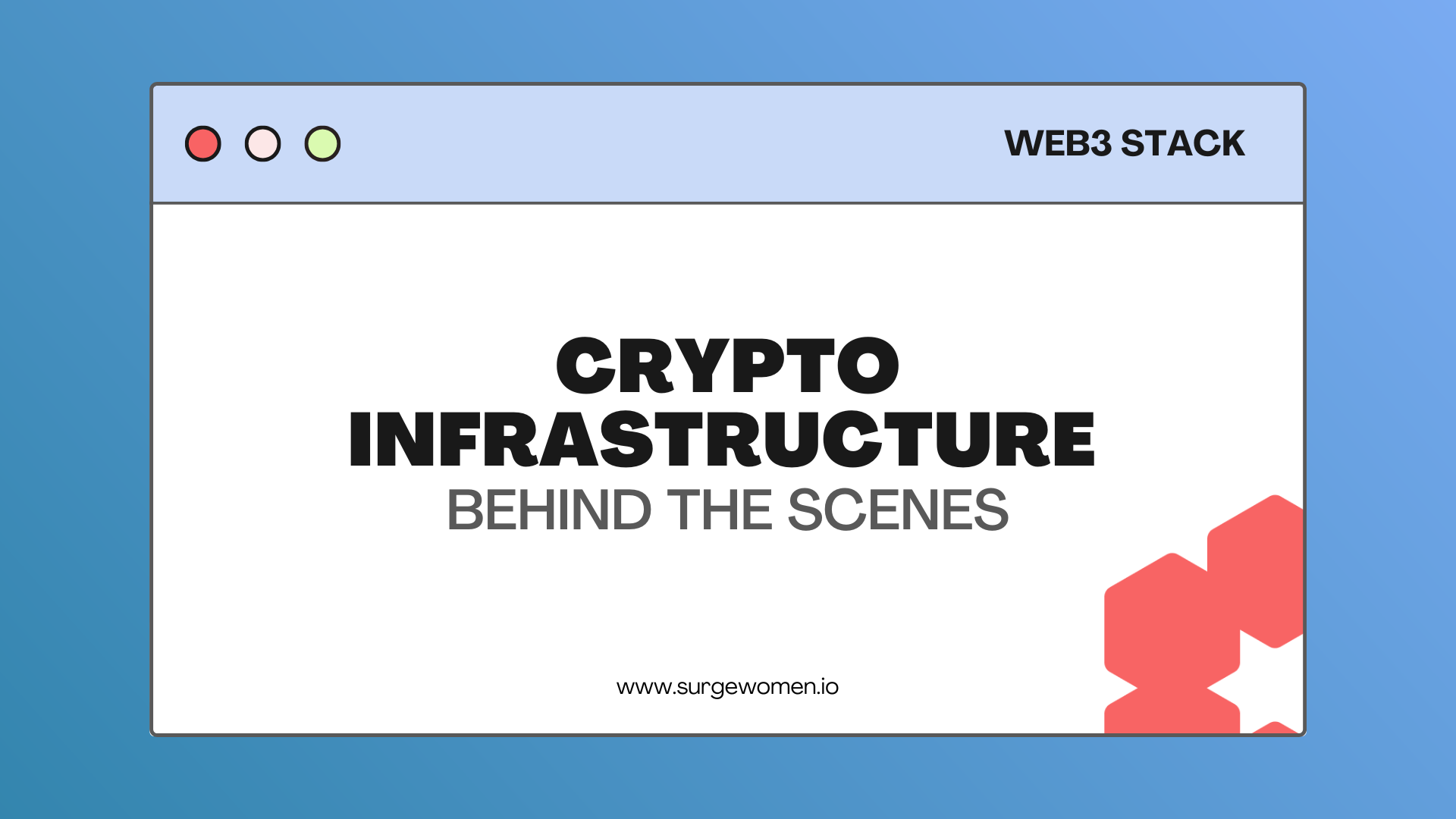 Product image for Web3 Stack - Crypto Infrastructure Behind the Scenes 