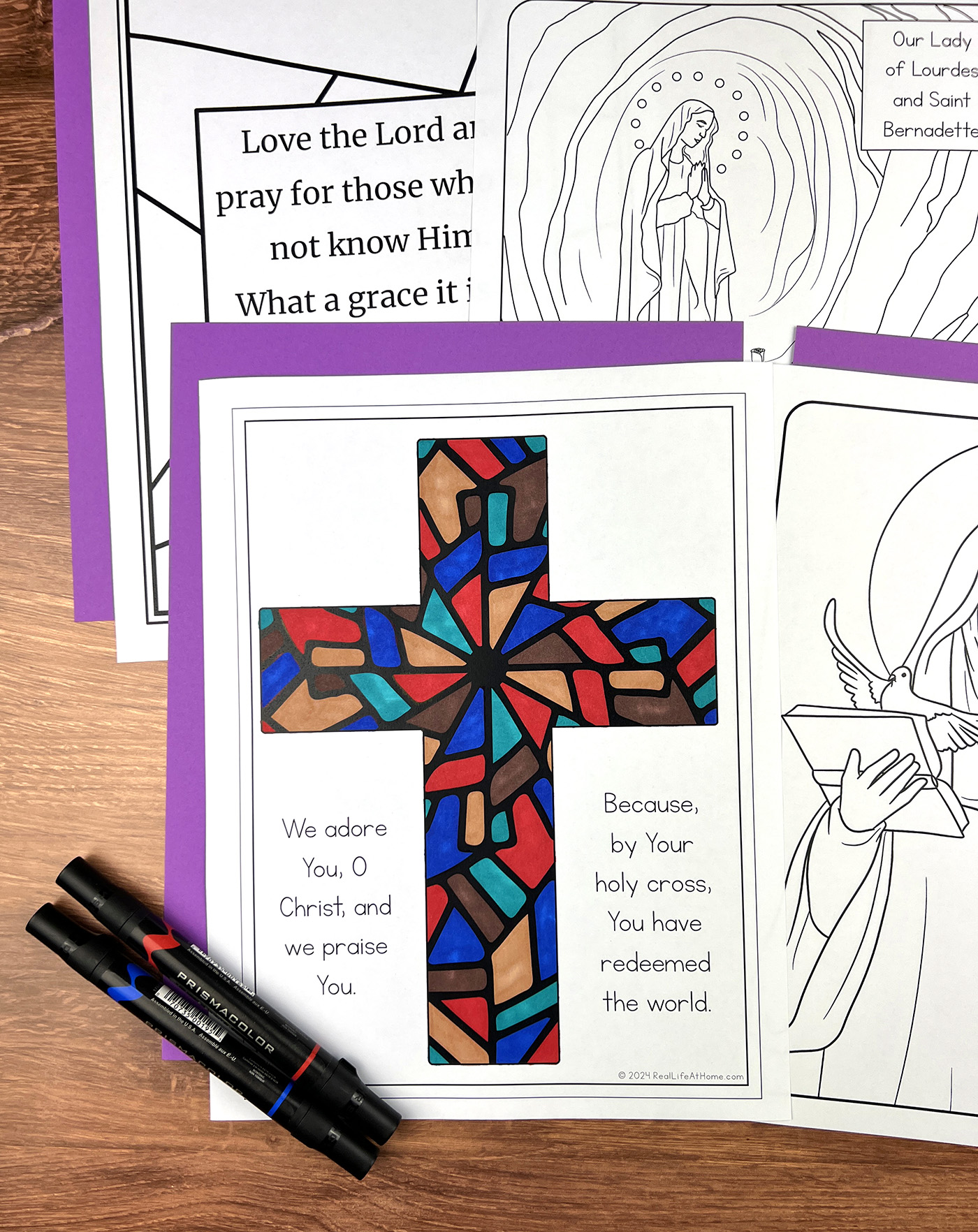 Catholic Icing Monthly Pack Kids Printables