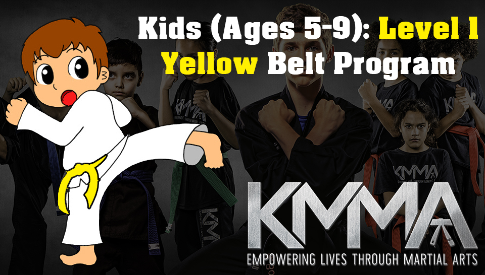 Product image for KMMA Kids (Ages 5-9): Level 1 Yellow Belt Program