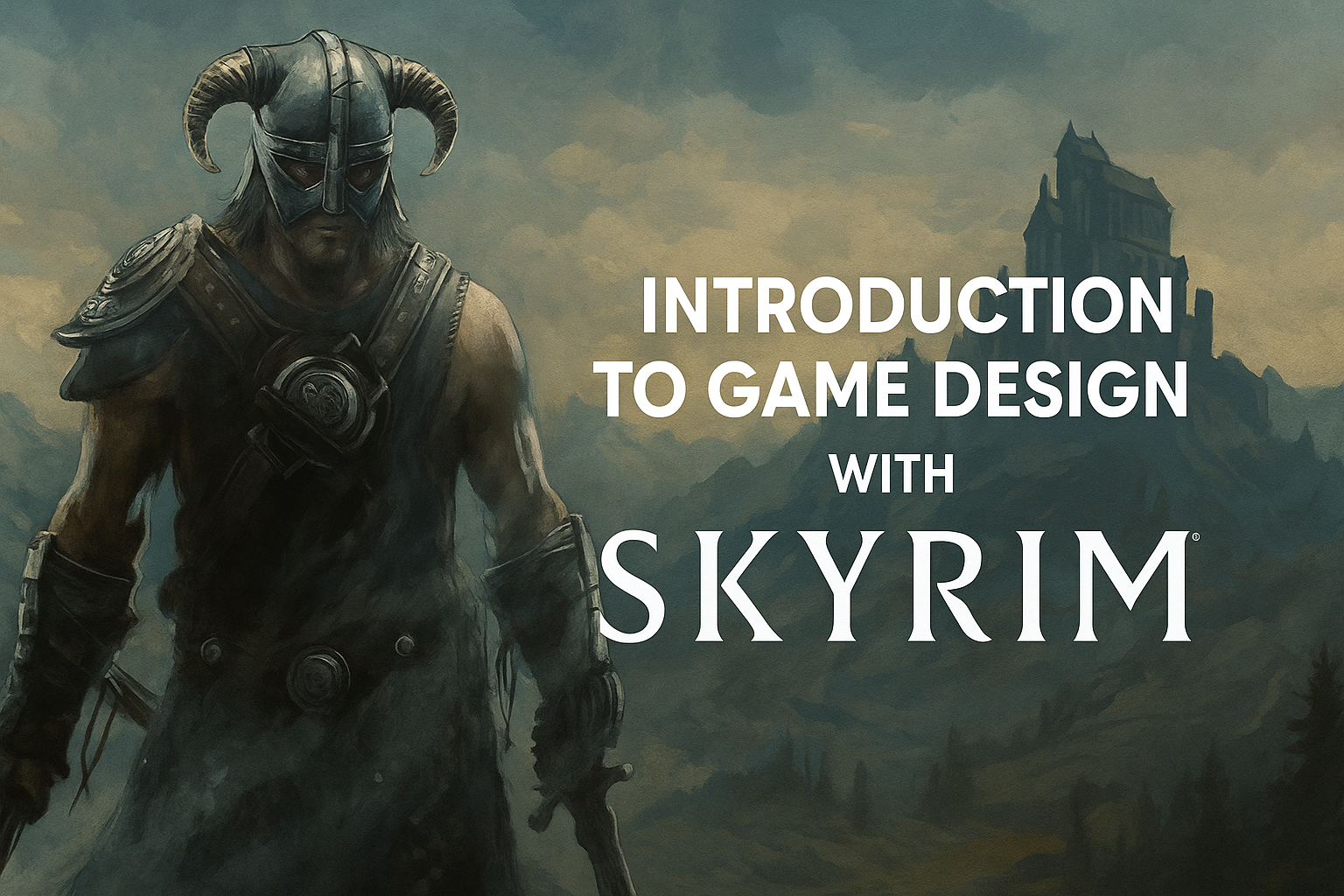 Product image for Introduction to Game Design with Skyrim