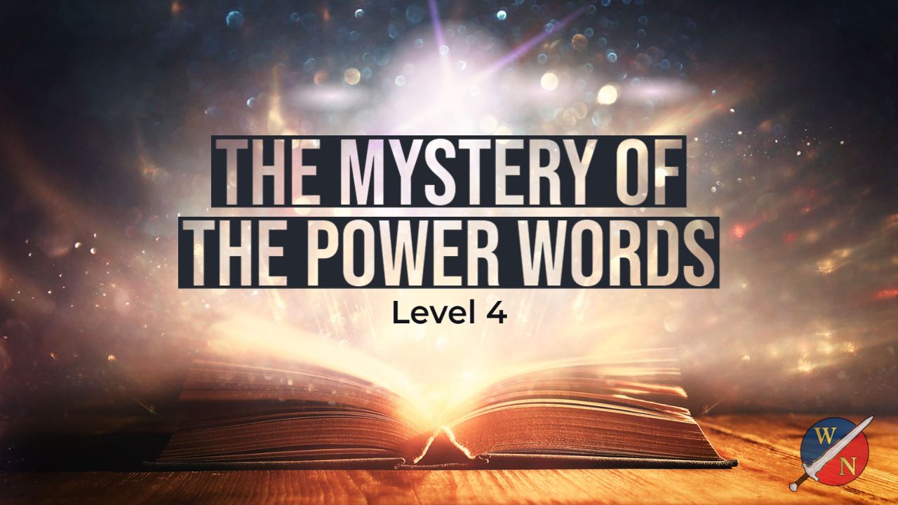 Product image for The Mystery of the Power Words Level 4: 100