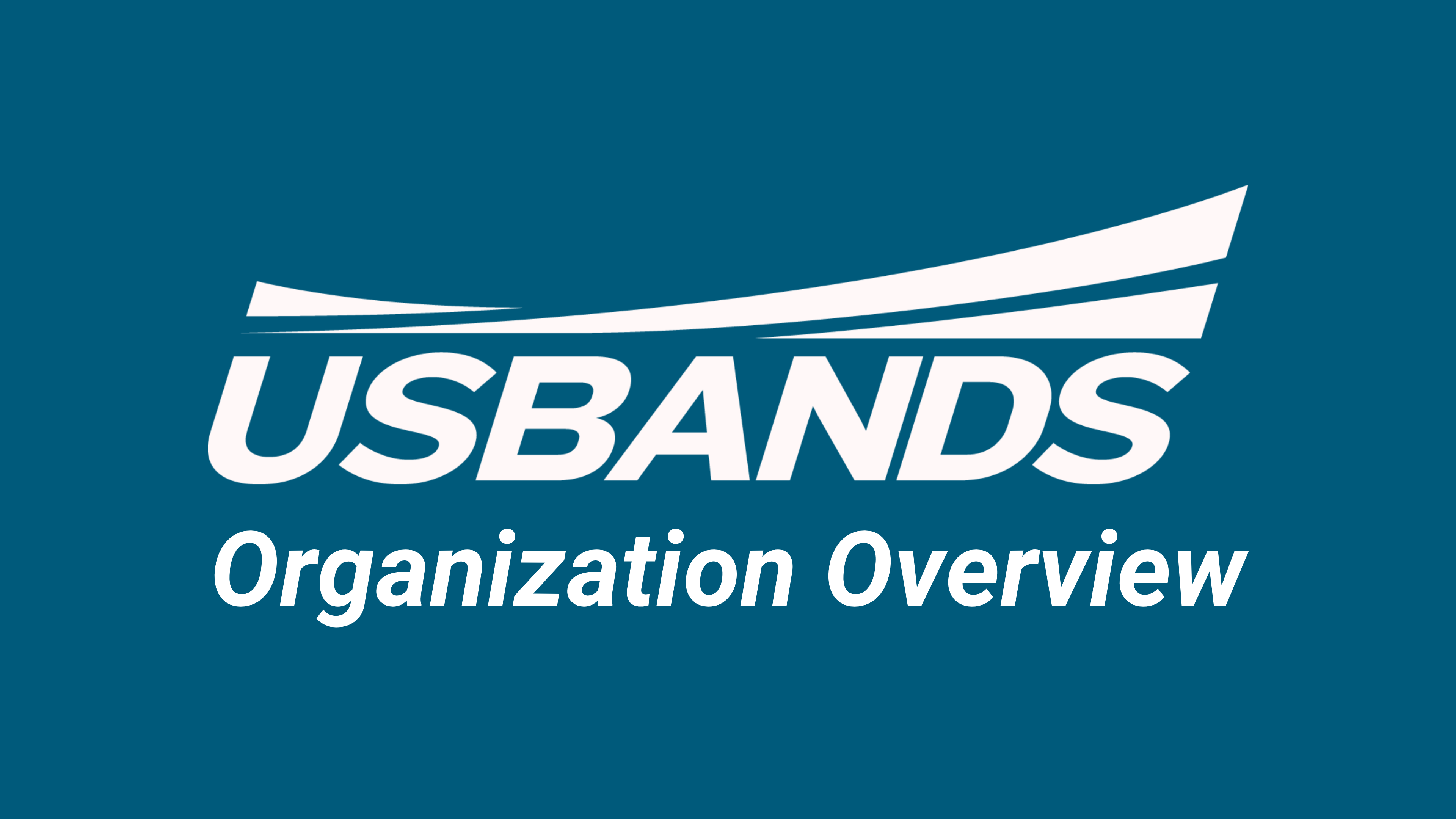Product image for Introduction to USBands Event Staff 