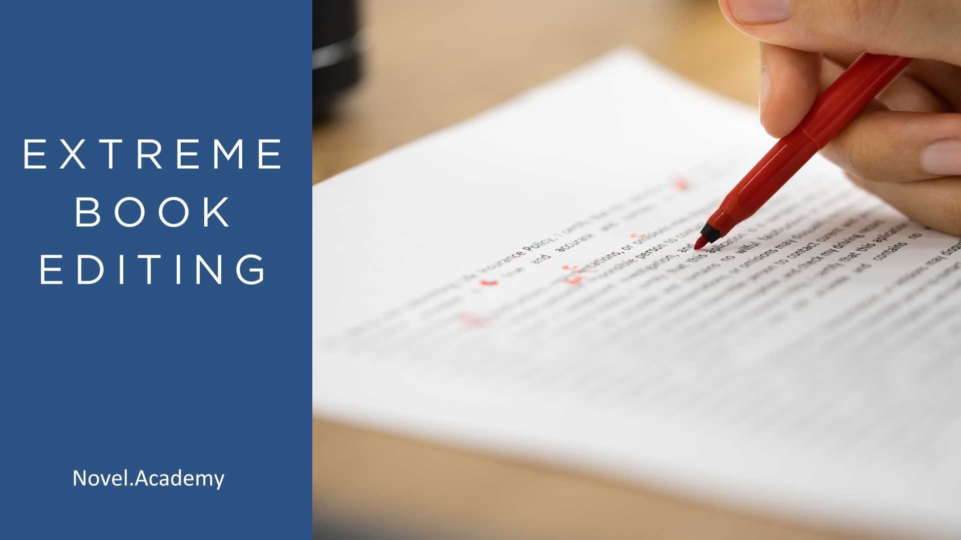 Product image for Extreme Book Editing