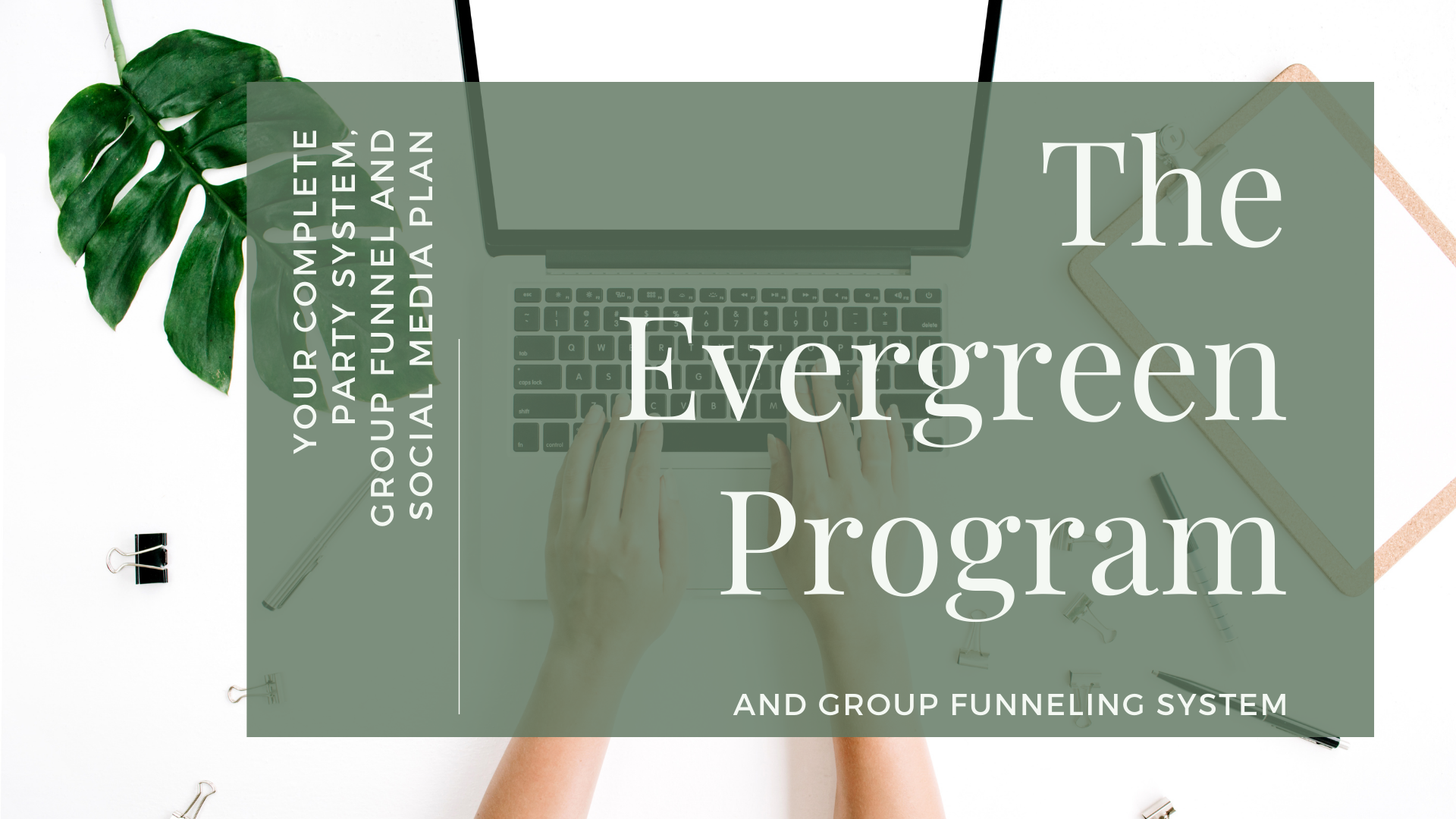 Product image for The Evergreen Program:  The Evergreen Party