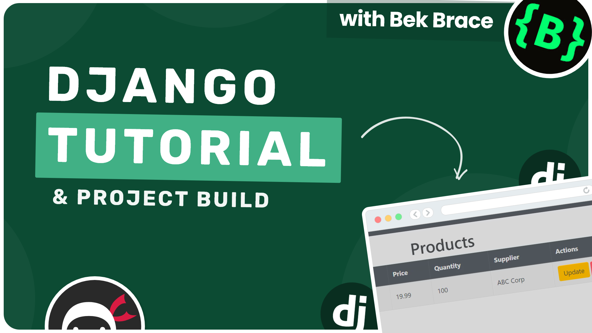 Product image for Django Complete Tutorial