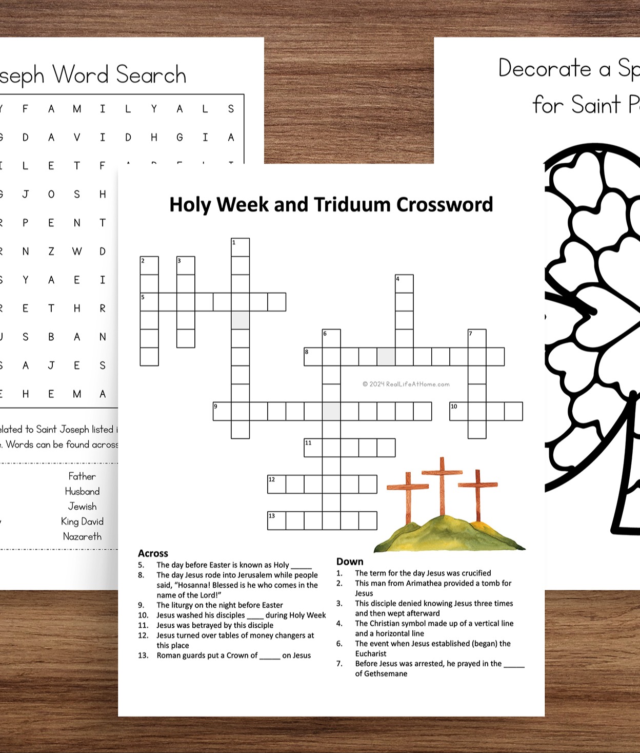 Catholic Icing Monthly Pack Kids Printables