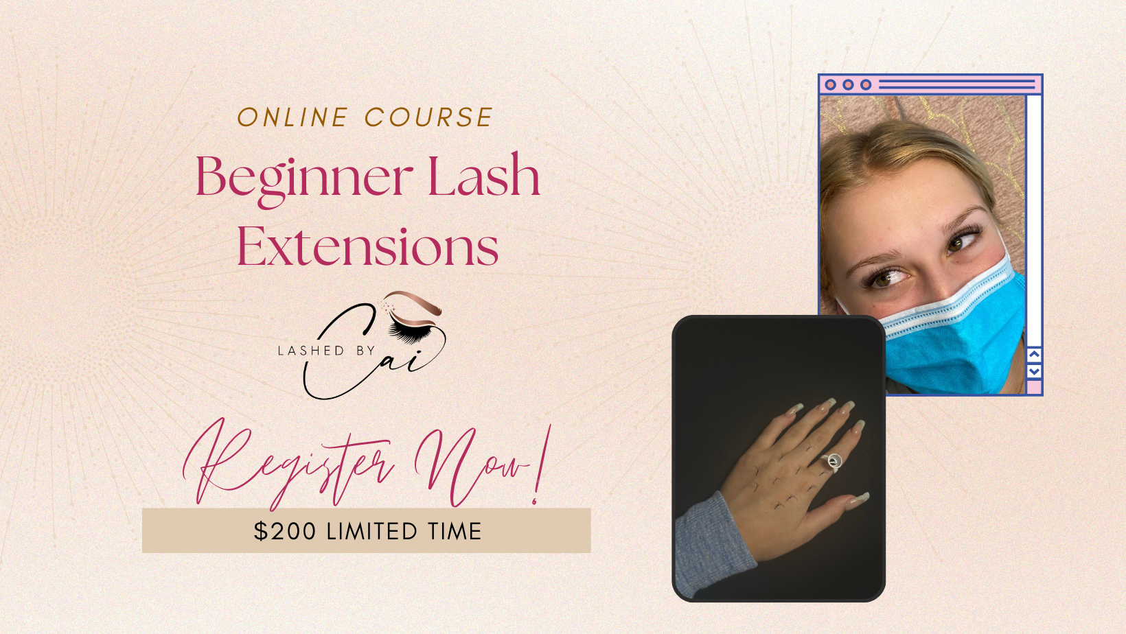 Product image for Classic Lash Extension Course
