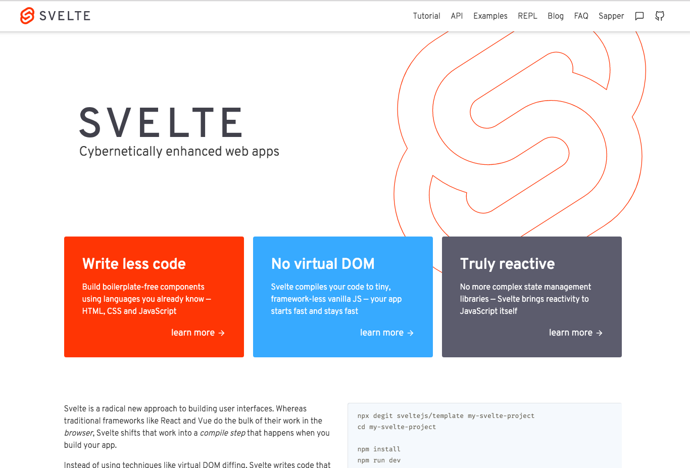 Svelte - Front End Framework