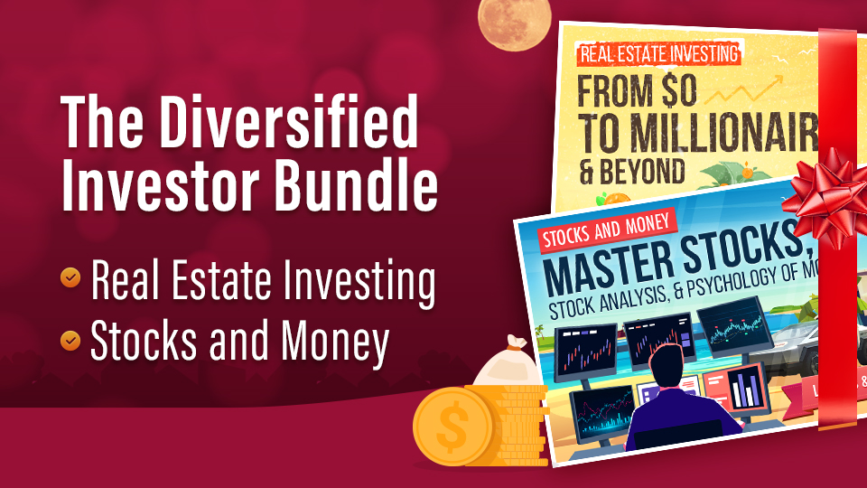 Product image for The Diversified Investor Bundle: Stocks and Real Estate Investing