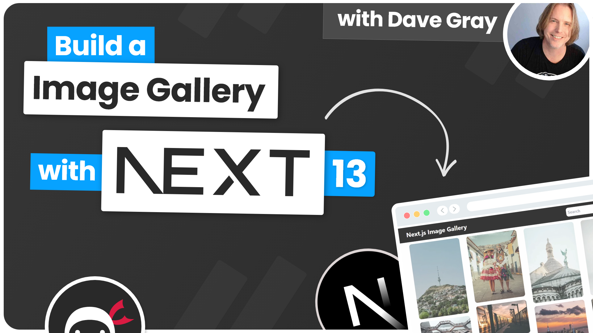 Product image for Build an Image Gallery with Next 13