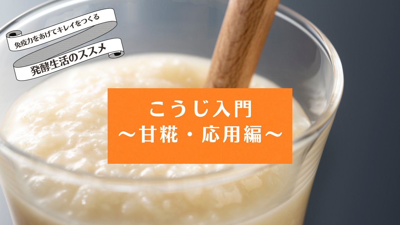 Product image for 糀入門〜もっと甘糀編〜