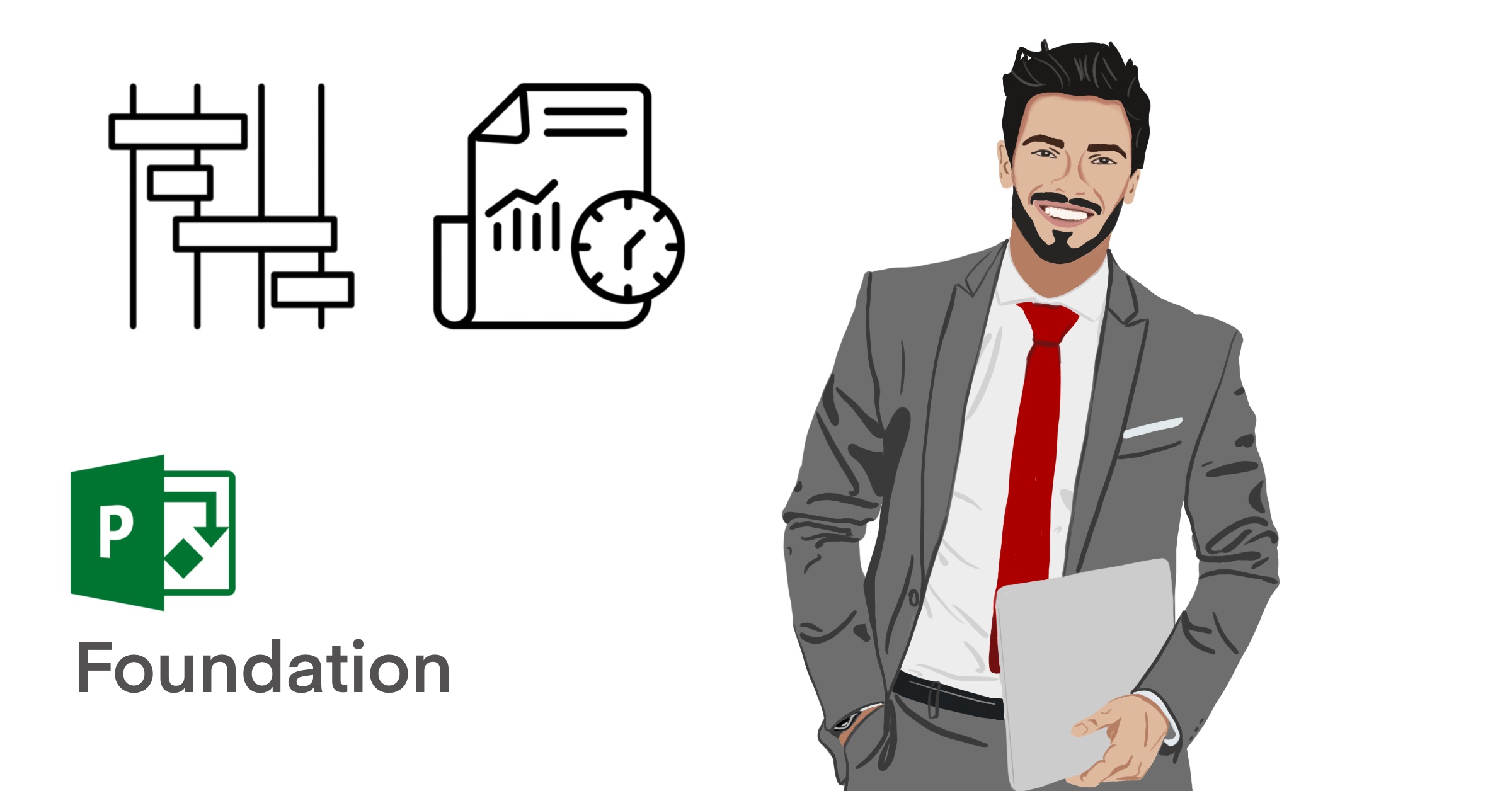 Product image for Microsoft Project® Training - 9 Hours Online MS Project Course
