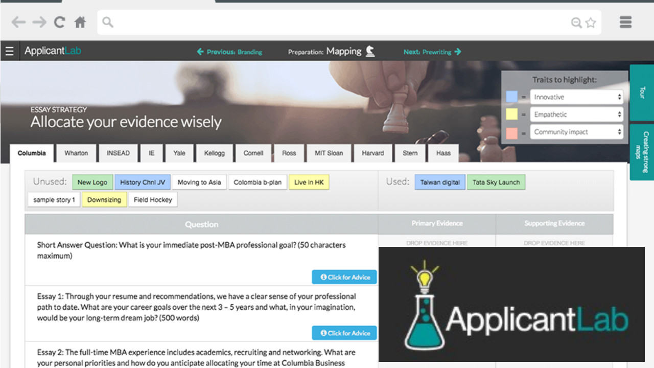 MBA Virtual Consultant - ApplicantLab 