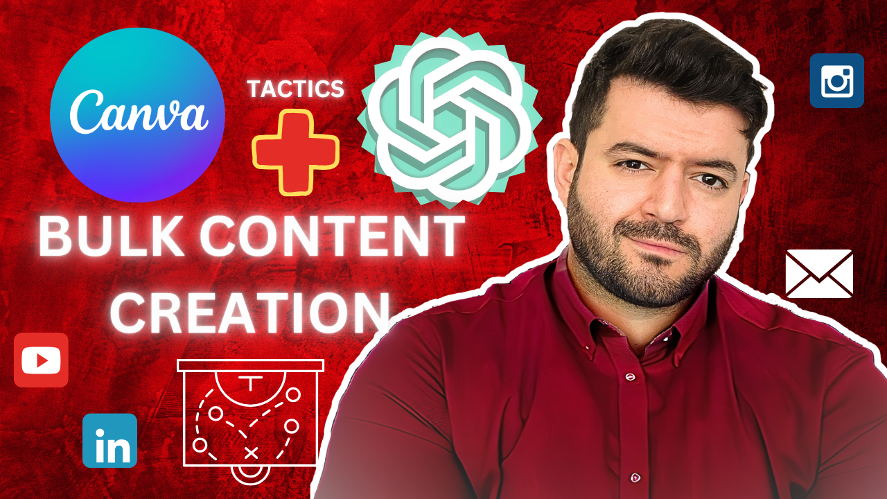 Product image for Canva & ChatGPT Hacks for Bulk Content Creation (TikTok, Reels, Shorts, Social Media Marketing)