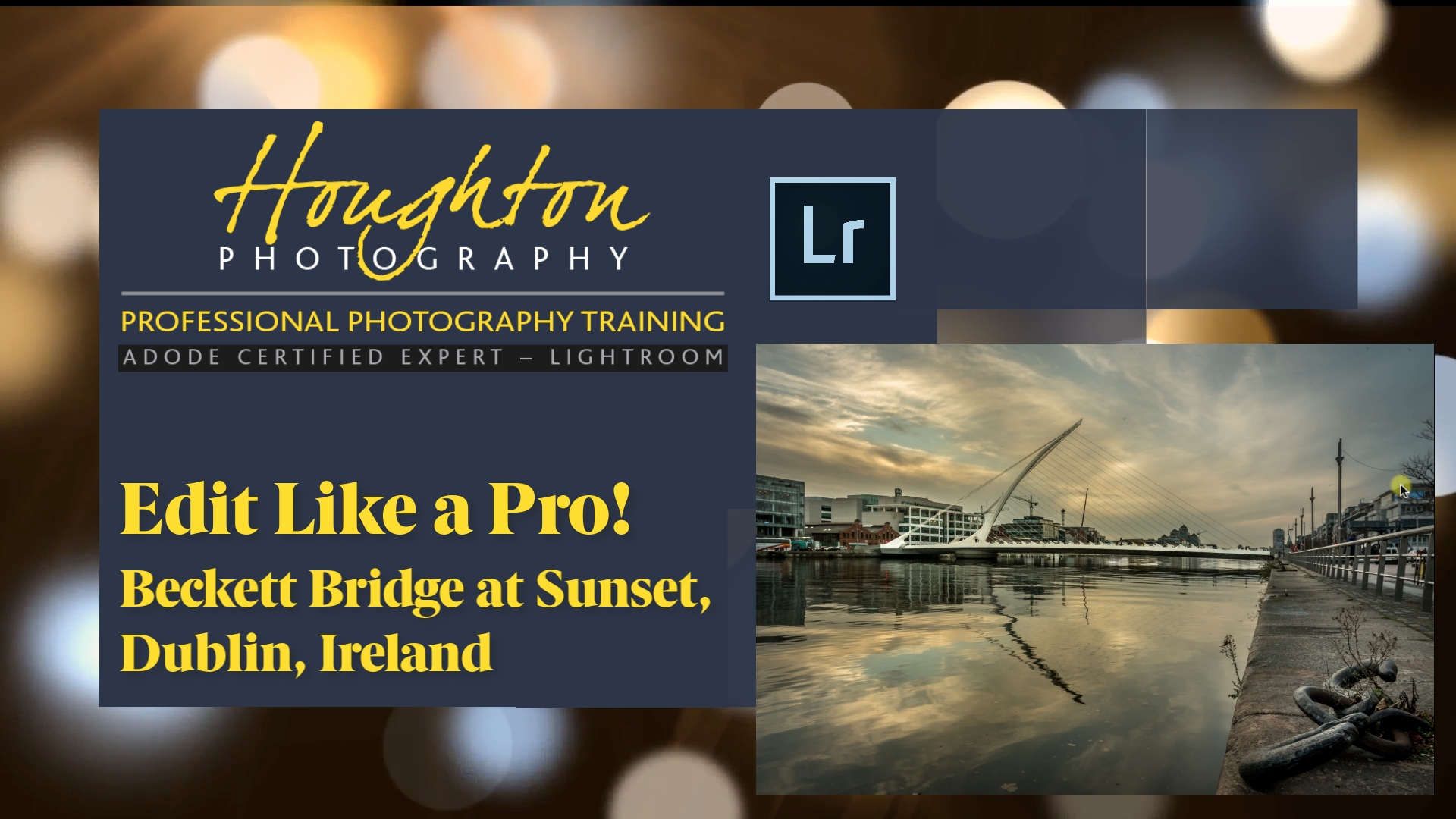 Product image for Edit like a Pro! - 2 - Beckett Bridge at Sunset