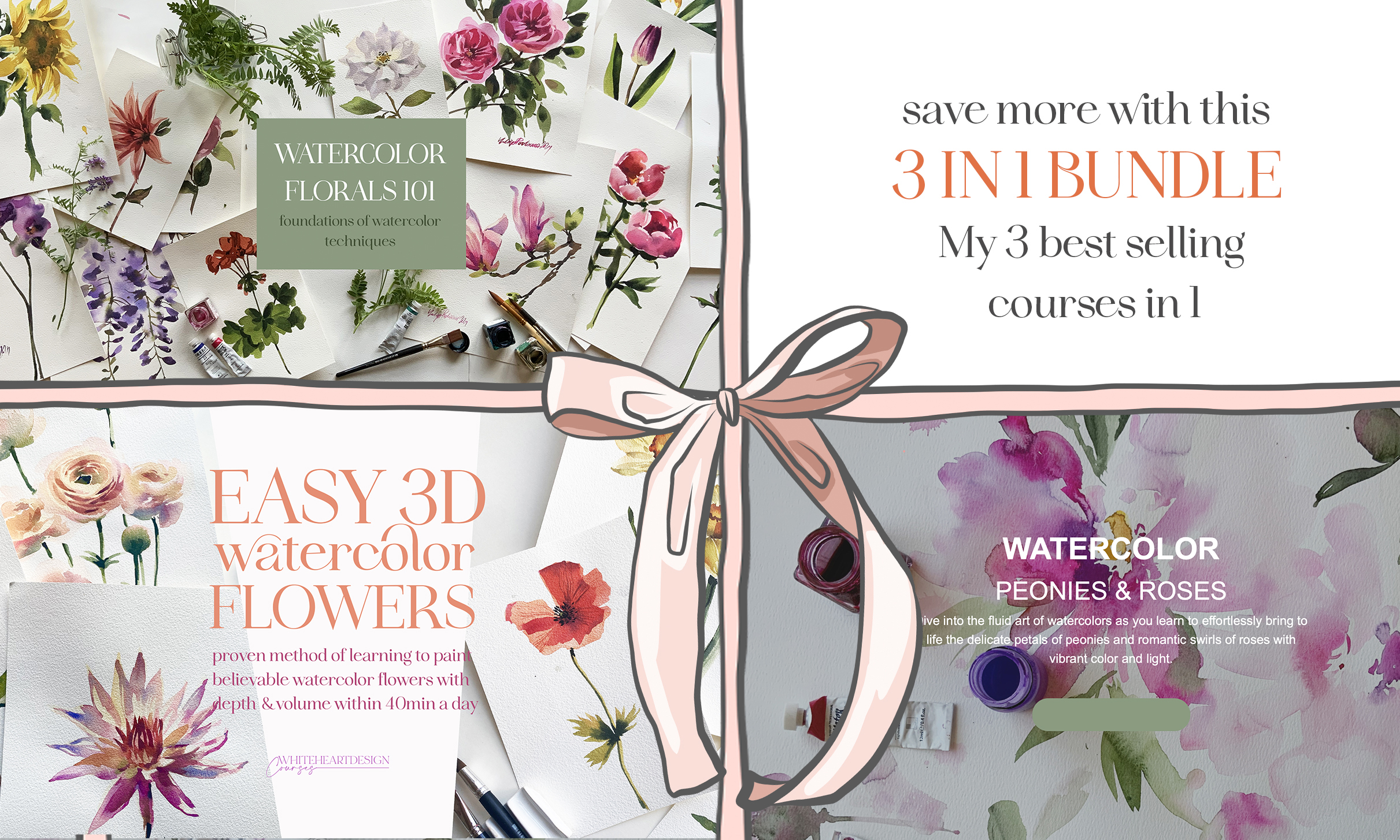 Product image for 3 Amazing courses in 1 Bundle