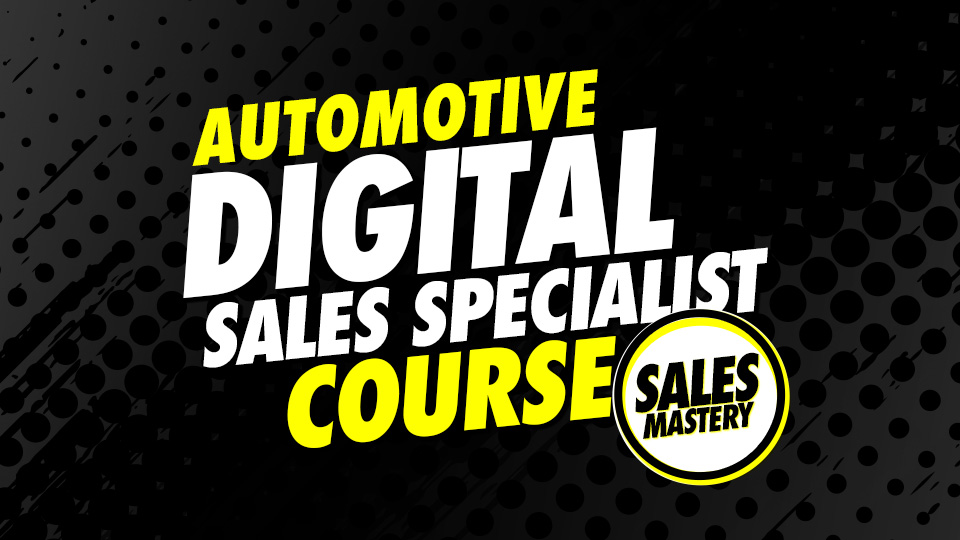 Product image for AUTOMOTIVE DIGITAL SALES SPECIALIST COURSE