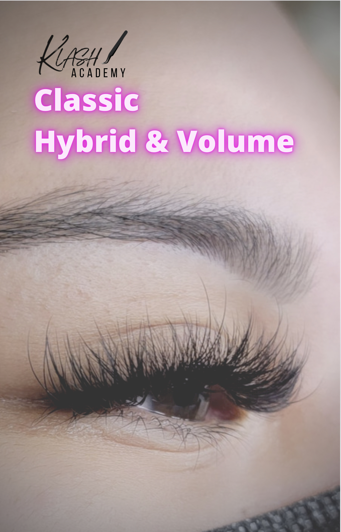 Product image for CLASSIC HYBRID VOLUME Lash Extension Course Bundle