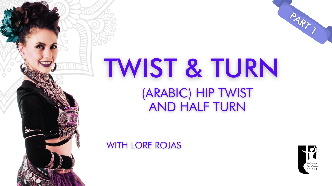 Product image for Twist & Turn: (Arabic) Hip Twist and Half Turn