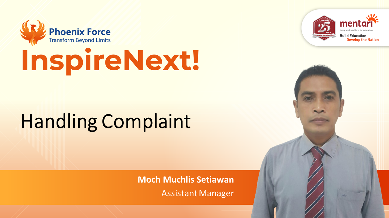 Product image for EP 21 Muchlis - Handling Complaint - InspireNext!