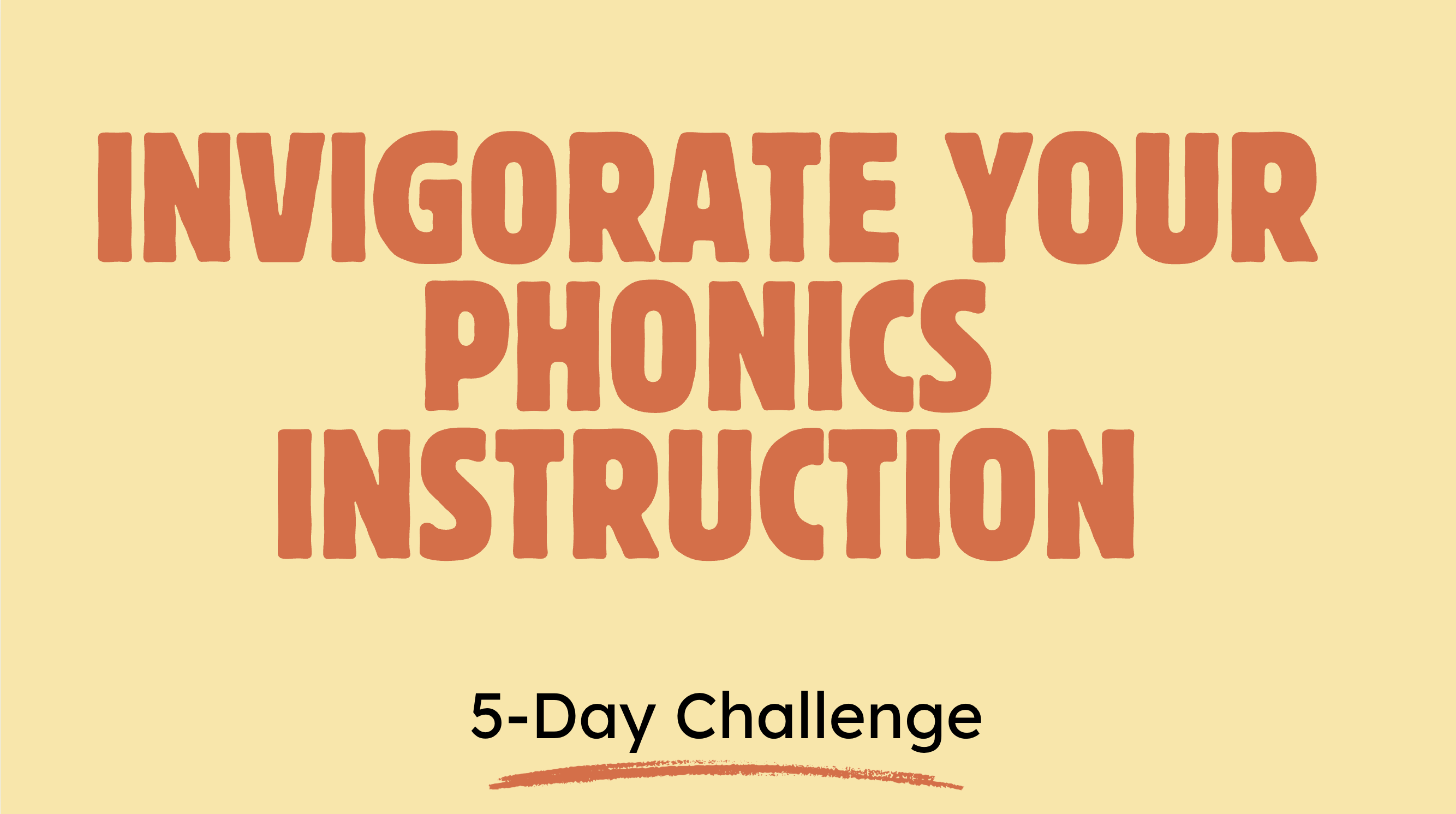 Product image for Live Challenge: Invigorate Your Phonics Instruction