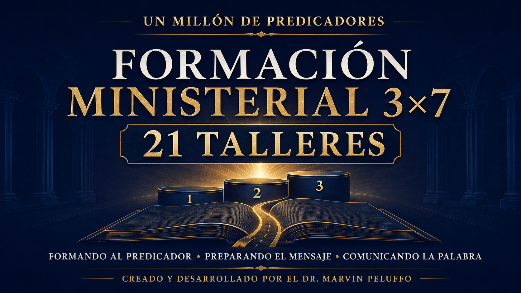 Imagen de producto para Formación Ministerial 3×7 — 21 Talleres
