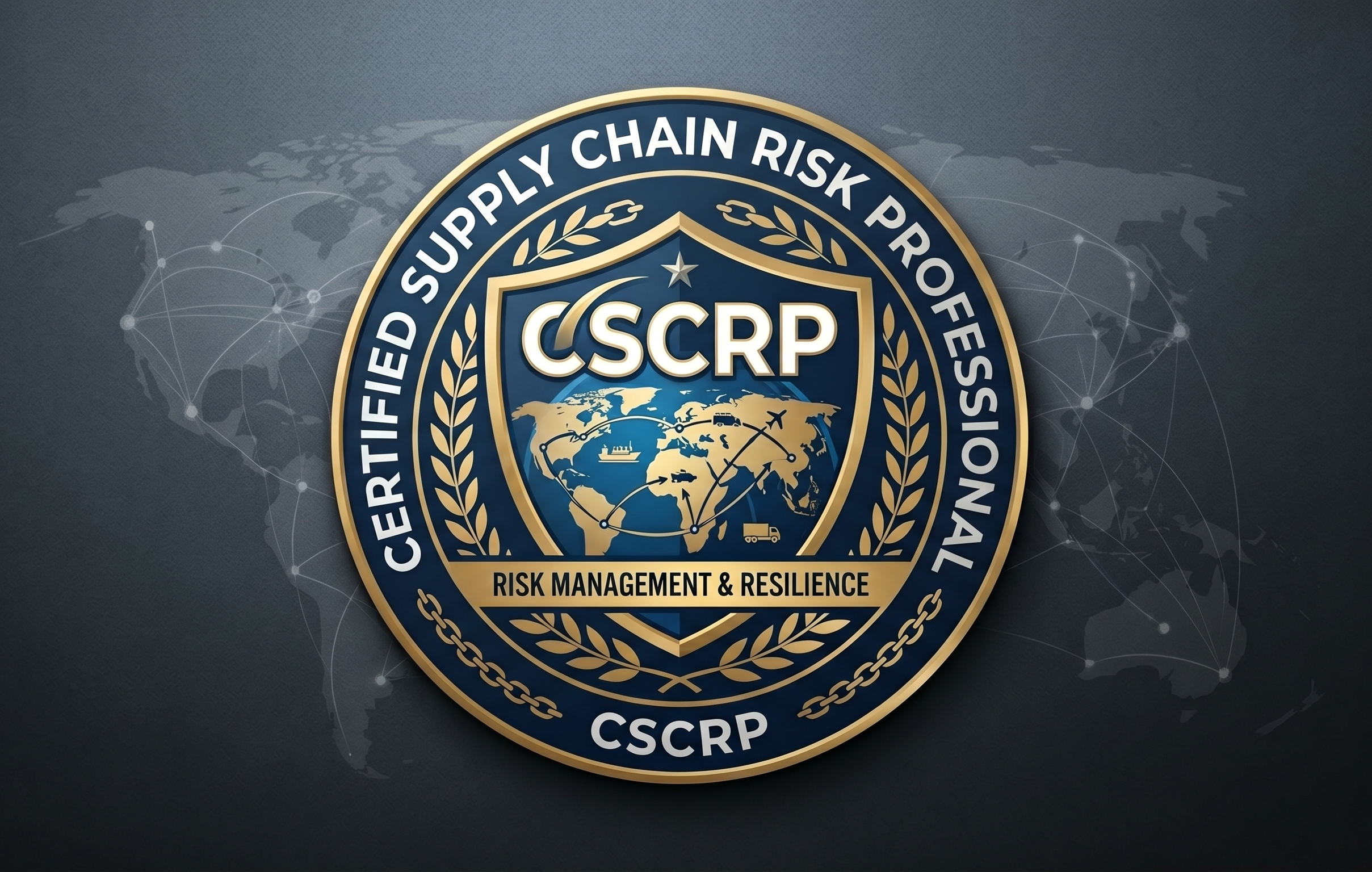 Product image for Certified Supply Chain Risk Professional (CSCRP)