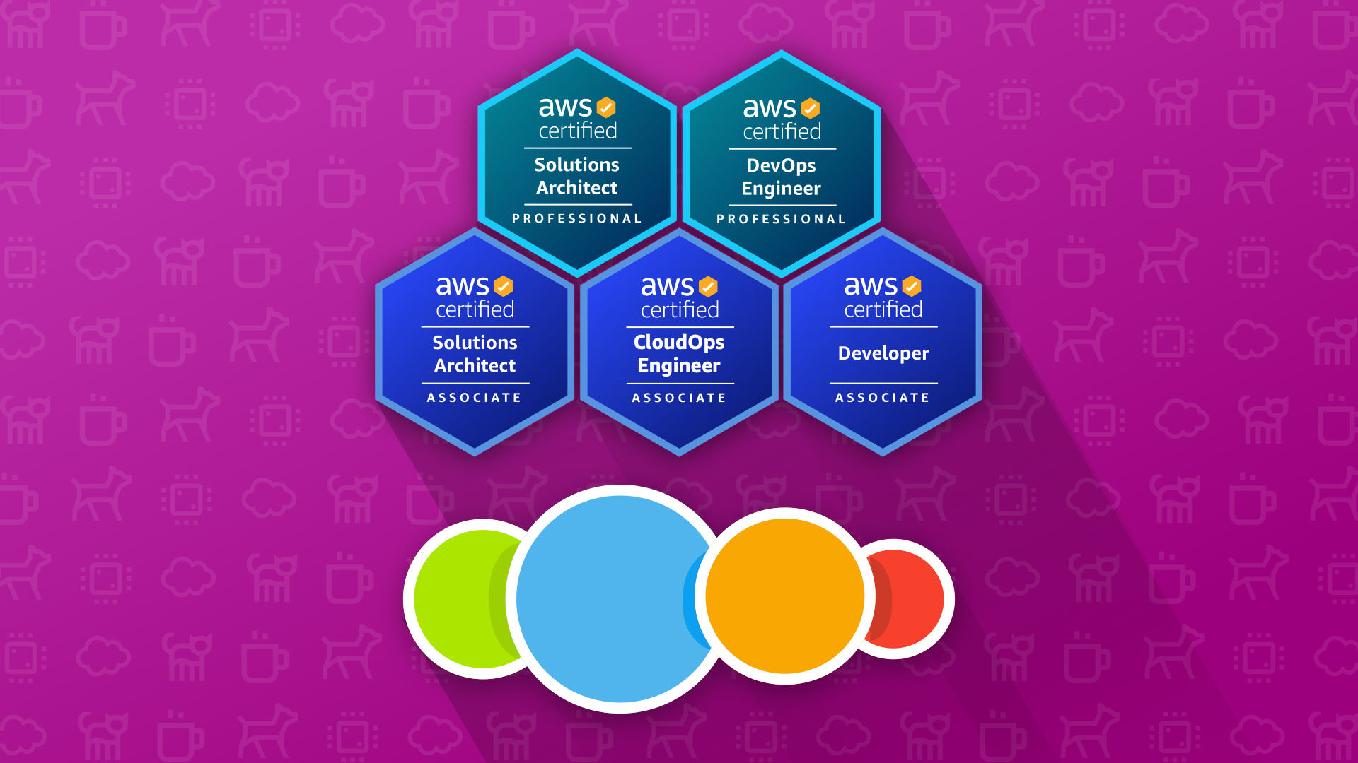 Product image for AWS CORE Associate and Professional Bundle
