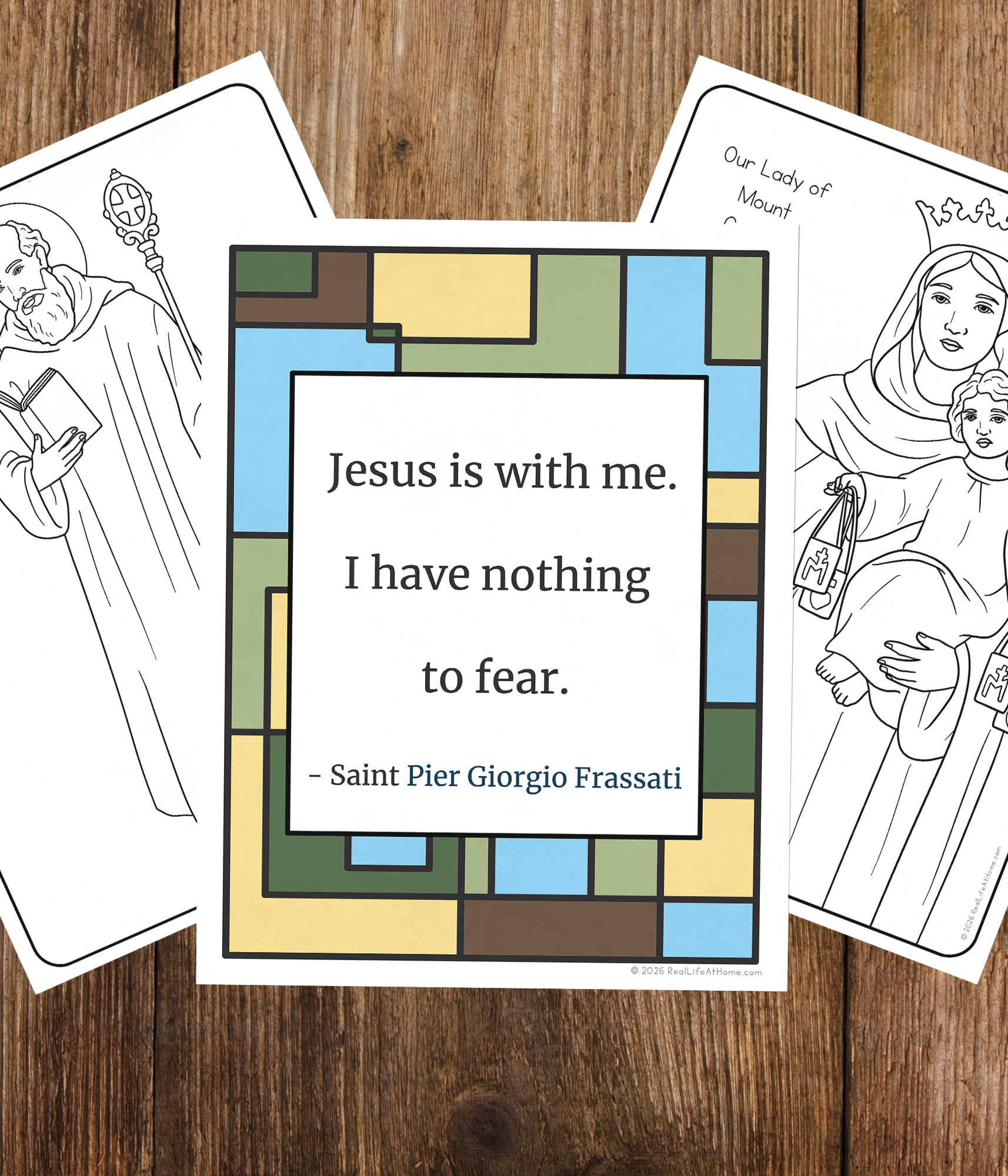 Catholic Icing Monthly Pack Kids Printables