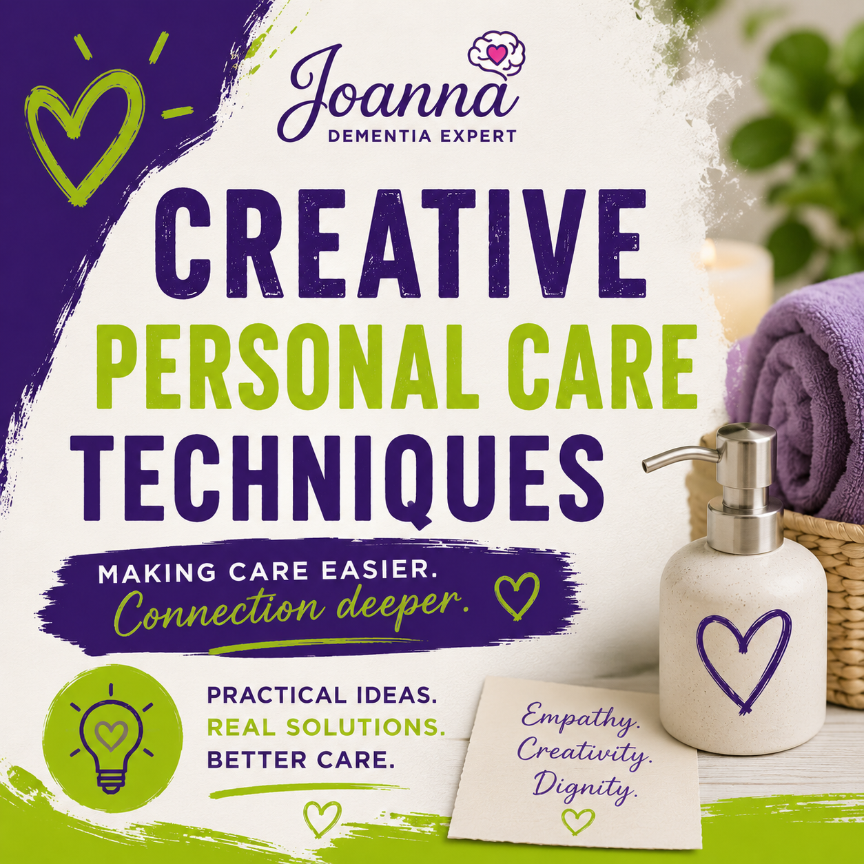 Product image for Creative Techniques for Personal Care for Your Person with Dementia